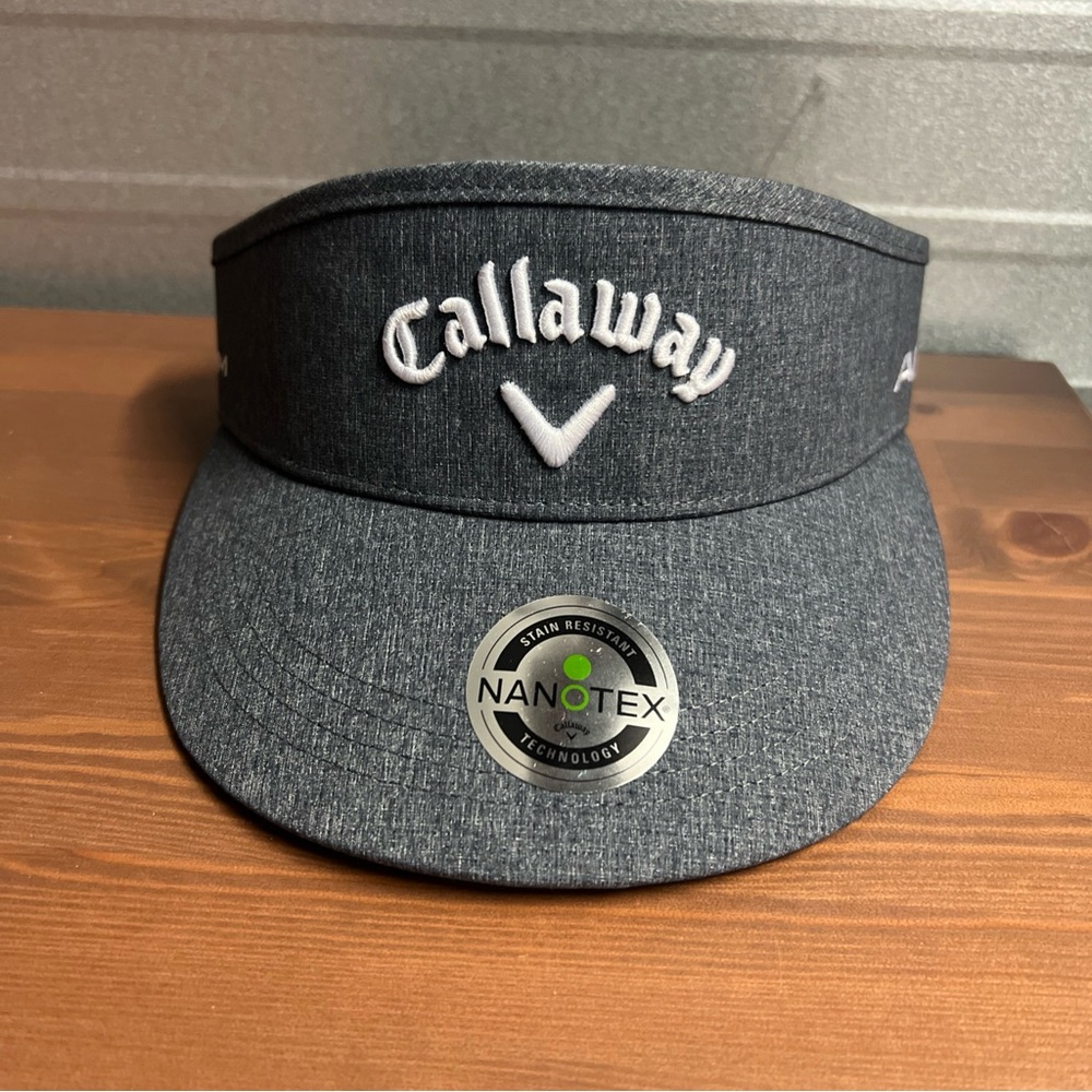 Callaway Golf Men's High Crown Gray Golfing Visor Paradym Apex Odyssey NEW